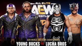 AEW's The Young Bucks reflect on their feud with the Lucha Bros