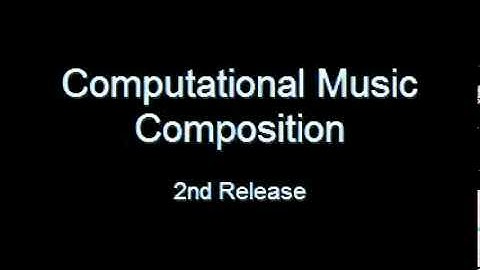Computational Music Composition (2nd)