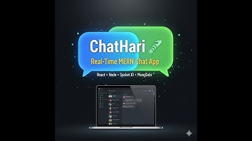 ChatHari: Real-Time Chat App Built with MERN Stack & Socket.IO | Full Project Demo
