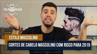 risco no corte de cabelo masculino