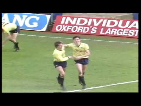 Oxford United 3 Arsenal 0 5th May 1986 Football League Division One