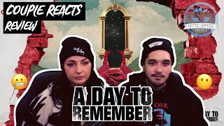 COUPLE REACTS | A DAY TO REMEMBER - "BRICK WALL" | REACTION / REVIEW | DRUNK REACTION