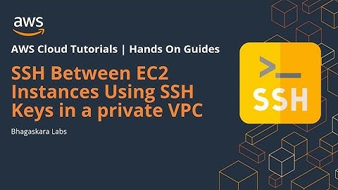 [how-to] SSH Between EC2 Instances Using SSH Keys in a private VPC (Step-by-Step AWS Guide)