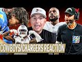 Reaction Dak Prescott &amp; Cowboys outlasting Justin Herbert &amp; Chargers | 3 &amp; Out