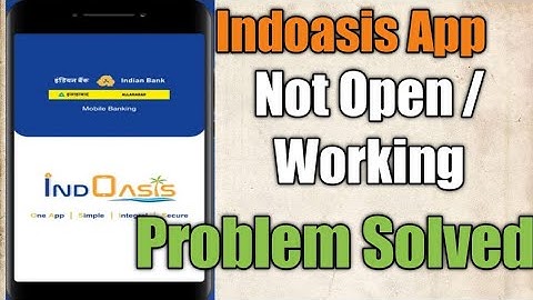 [Solved] Indoasis Not Working Problem | Indoasis loading problem |Indian bank | Nam Tamizh Muthu |