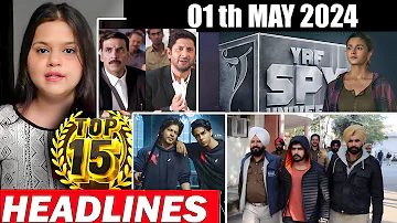 Top 15 Big News of Bollywood | 1st may 2024 | Salman Khan, Kalki 2898 AD, Alia Bhatt