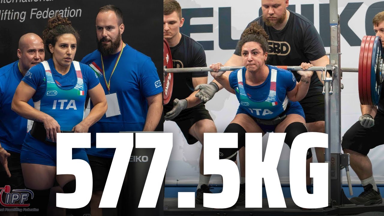 Carola Garra ITA | 1st Place 69kg Class | 577.5kg Total | IPF Worlds 2024