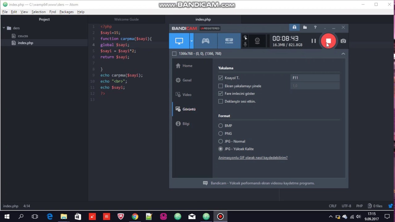 Php Söz dizimi ve Değişkenler (DERS - 2) - YouTube
