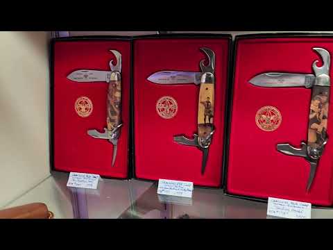 Gary's Amazing Knife Display Upgraded and Reoganized!