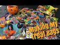 Making Trick or Treat Bags for Halloween