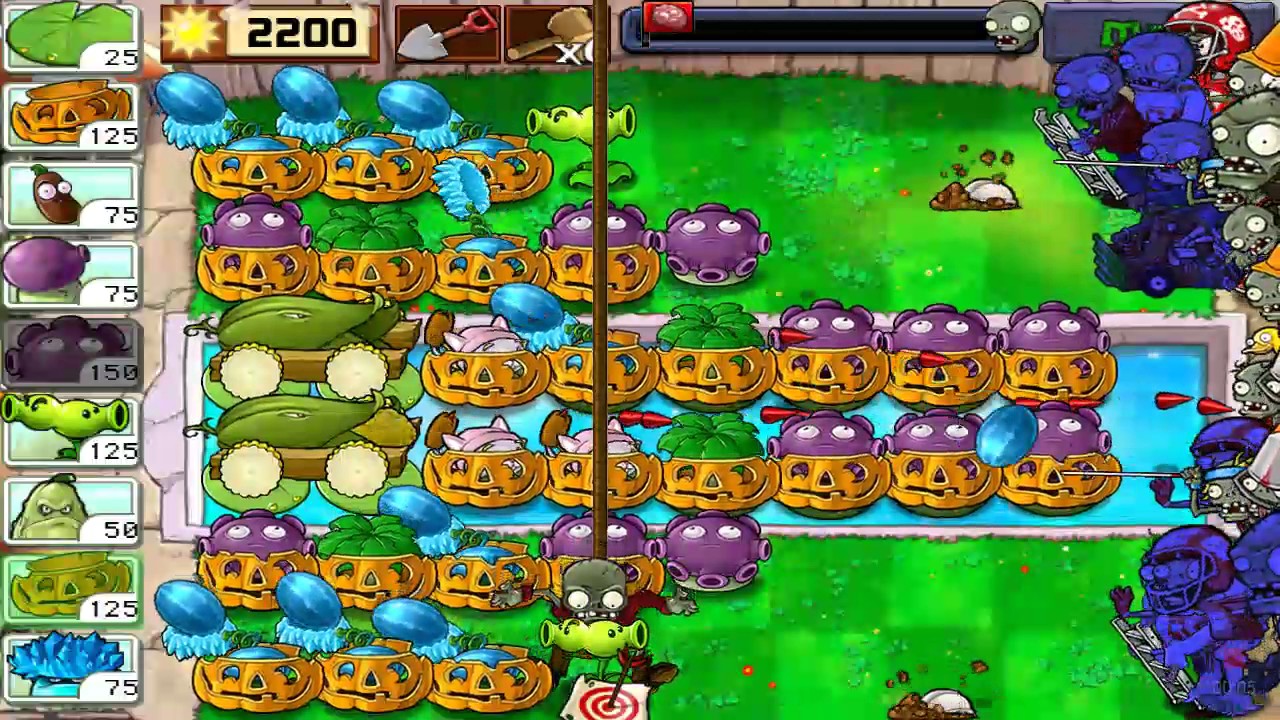 Plants vs zombies last stand endless strategy