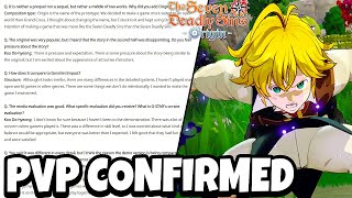PVP CONFIRMED AND SO MUCH MORE! NEW 7DS ORIGIN ARTICLE (Nov 2023)