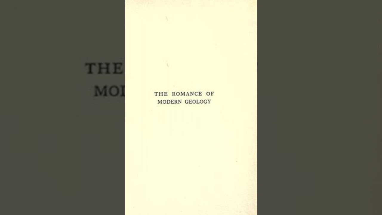 The Romance of Modern Geology - Edwin Sharpe Grew | Full Audiobook 📚