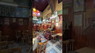 مقهى النوفرة أقدم مقهى موجود في دمشق  سوريا ??