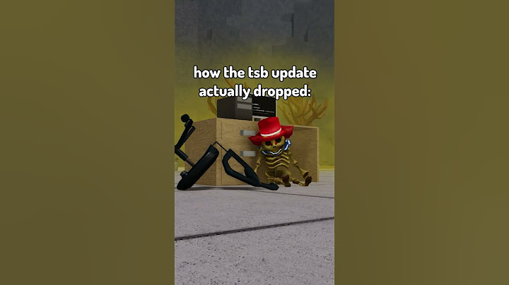 how the tsb update dropped | The Strongest Battlegrounds #roblox #thestrongestbattlegrounds