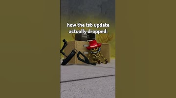 how the tsb update dropped | The Strongest Battlegrounds #roblox #thestrongestbattlegrounds