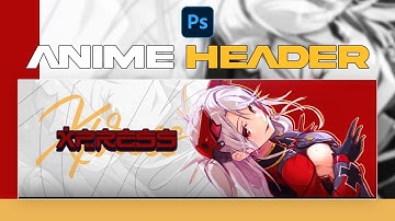 PS Tutorial: 1 Minute Anime Banner in Photoshop