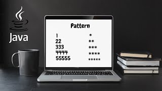 How to print number and star pattern program using java| lecture 6|class 9|class 10| ICSE |sem1|sem2
