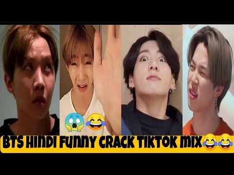 BTS new best Hindi funny video tiktok mix part 4 😂😂💜 || BTS ||funny ||