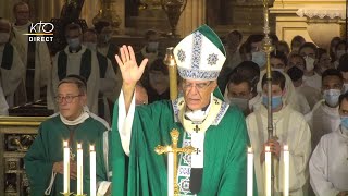 Messe du 20 septembre 2020 à Saint-Germain-l'Auxerrois