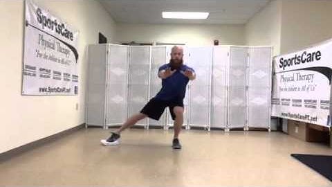 Slider Lunge 3-Way (forward, reverse, lateral)