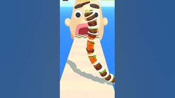 Sandwich runner - walkthrough - All levels (Android, iOS) #short mobile games