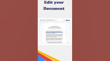 How to edit PDF using google drive 2023 #shorts