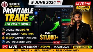 Live Profit Booked in Quotex | Real Trade, Real Result