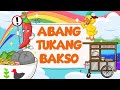 Abang Tukang Bakso | Lirik & Lagu Anak Populer | Kartun Lucu Bebek dan Ayam | Music Kidz