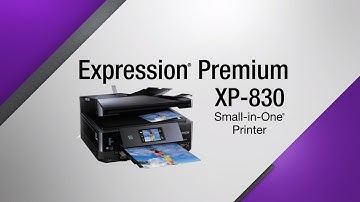 Epson Expression Premium XP-830 | Take the Tour of the Small-in-One Printer