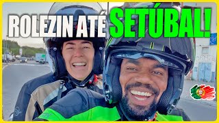 DO MONTIJO ATÉ SETÚBAL - DIRIGIR MOTO EM PORTUGAL