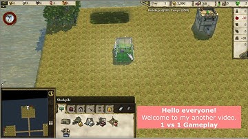 Stronghold Crusader II Multiplayer 1vs1 Gameplay