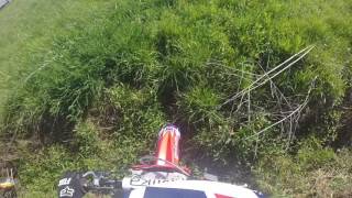 Crf250r crash