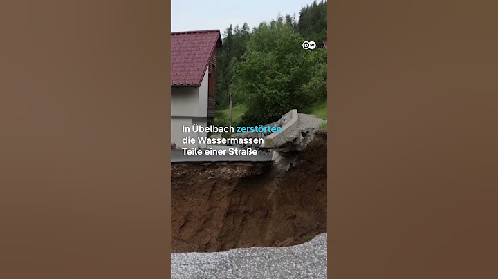 Überschwemmungen in Österreich | DW Nachrichten