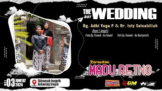 Live Stream Wedding Adhi & Isty | Karawitan MADU RETNO | GM (GANDEM MAREM) AUDIO | HVS SRAGEN