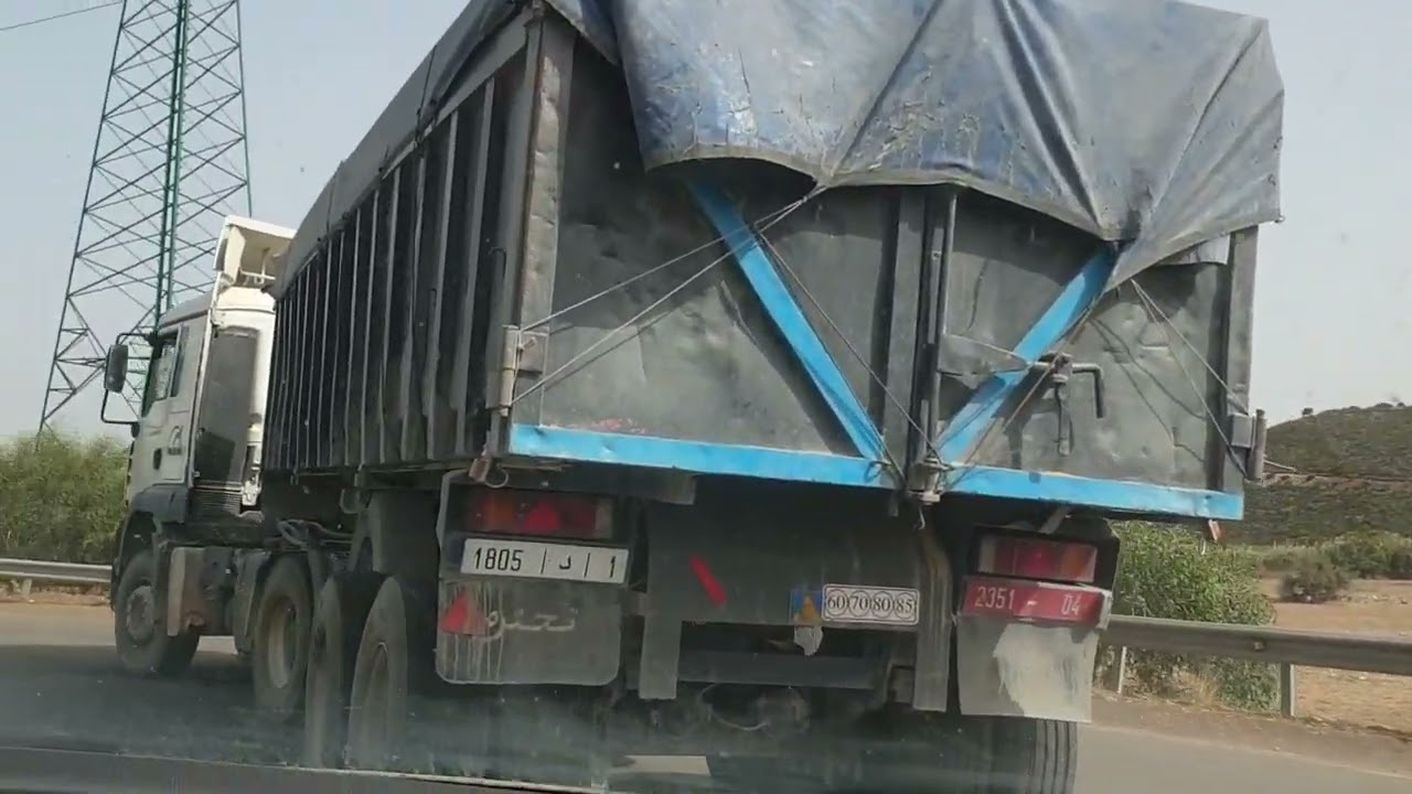 جولة خفيفة من حي التقدم الى جماعة ام عزة🚗 عبر الطريق🛣