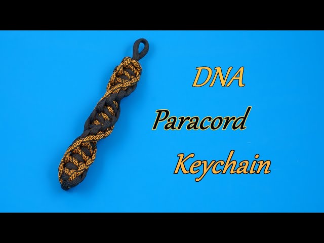 🔩 Paracord Hex Nut Keychain TUTORIAL