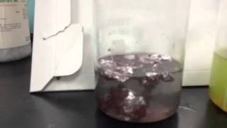Copper sulfate redox