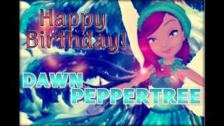 ❤ Happy Birthday Dawn Peppertree!