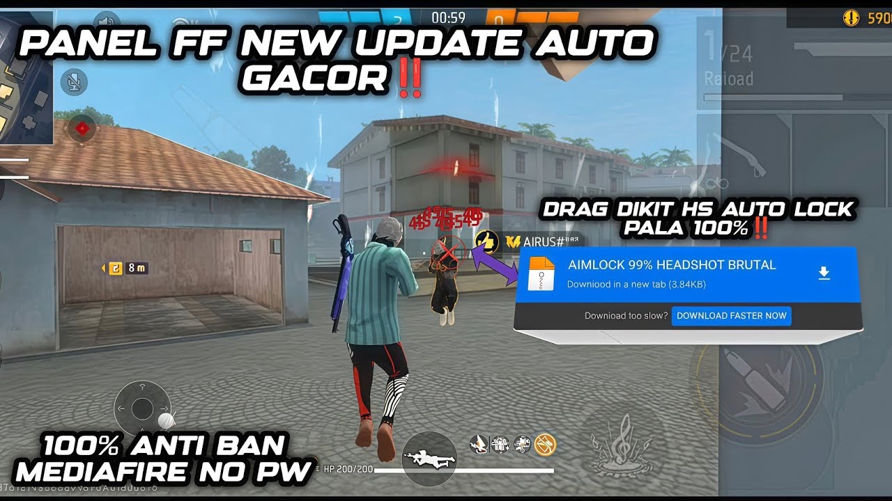 INJECTOR FF BRUTAL HEADSHOT 100% ‼️ AIMLOCK AIMBOT AUTO HEADSHOT‼️ LINK MEDIAFIRE - ANTI BANNED 100%