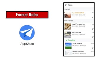 Format Rules in AppSheet