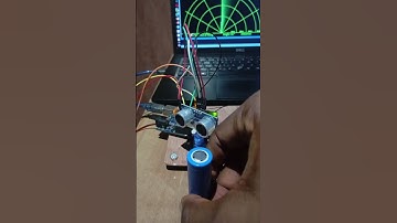 Diy radar system using ultrasonic sensor and servo #arduinoprojects #arduino #diy #robotarduino