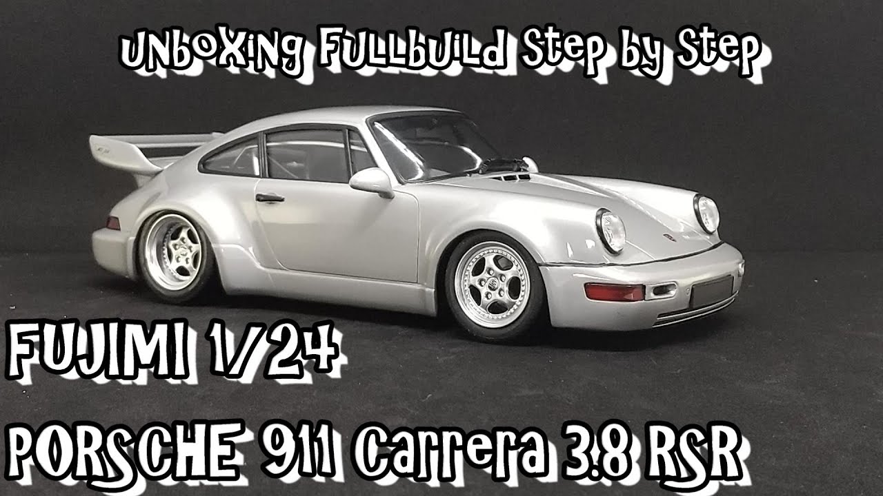 Scale Car Plastic Model FUJIMI 1/24 PORSCHE 911 Carrera 3.8 RSR
