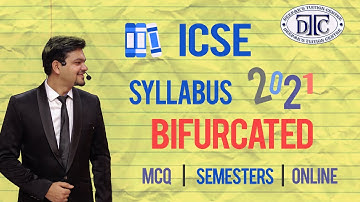 ICSE/ISC Syllabus Bifurcation 2021-22