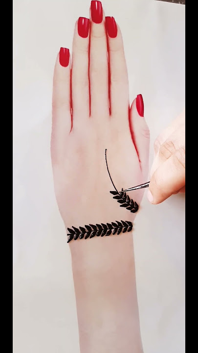 new easy mehndi design | simple mehndi design| mehndi designs | mehndi #shorts #short #2023mehndi