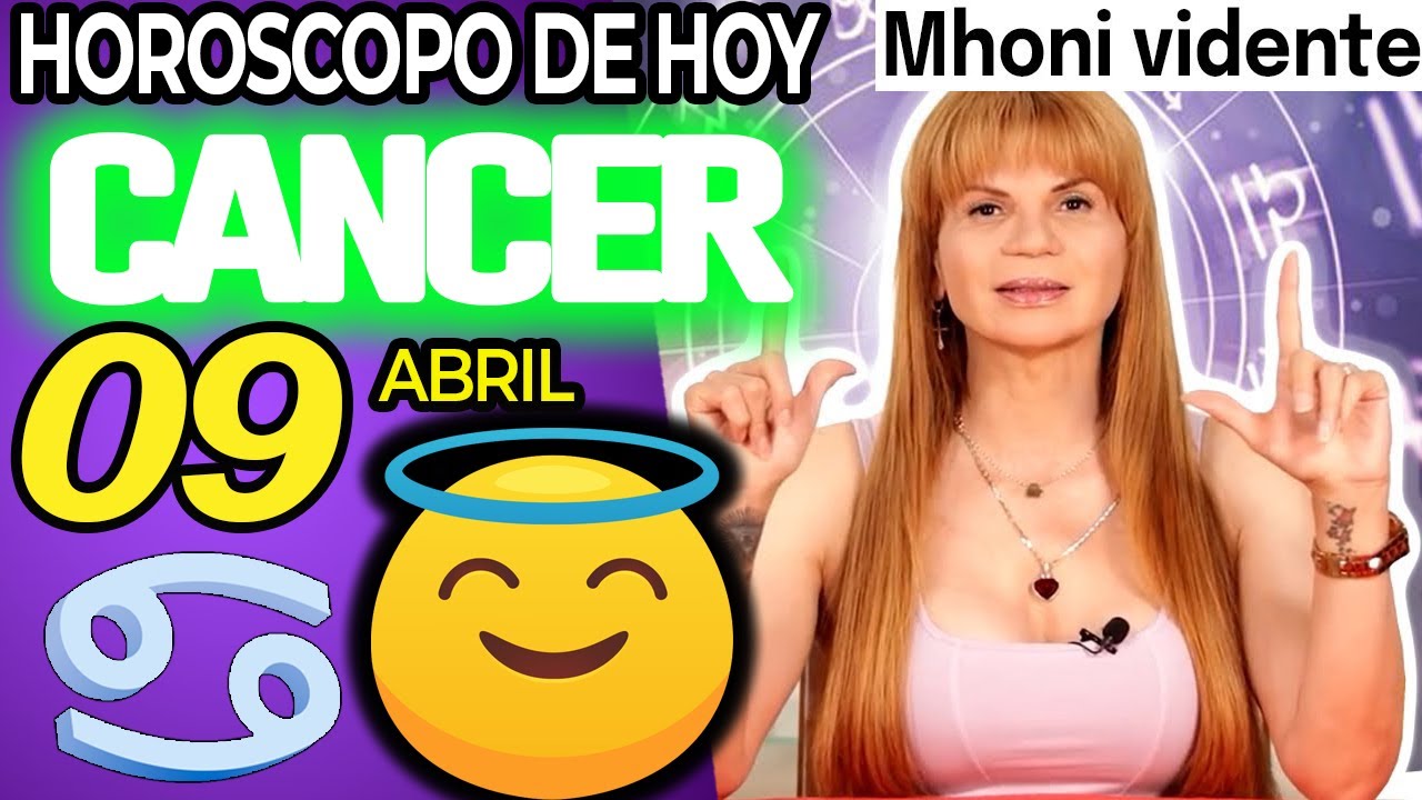 😇𝐔𝐍 𝐌𝐈𝐋𝐀𝐆𝐑𝐎 𝐄𝐍 𝐓𝐔 𝐂𝐀𝐌𝐈𝐍𝐎👼 MONHI VIDENTE🔮 Horoscopo de hoy CANCER 9 DE ...