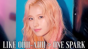 TWICE Korean & English MVs, but every time they say the title the song changes (for one round only)