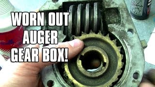 Snowblower Auger Gear Box Maintenance Tips