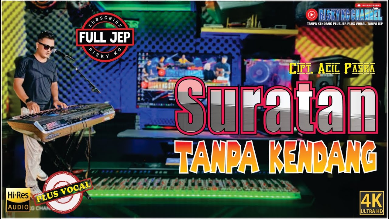 SURATAN (Tommi J Pissa) TANPA KENDANG Versi PLUS JEP + Kendangan Ala Simpatik Musik