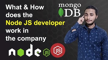 What and how does the Node JS developer work in the company